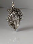 Silver Steed Signature Horse head Pendant