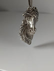 Silver Steed Signature Horse head Pendant
