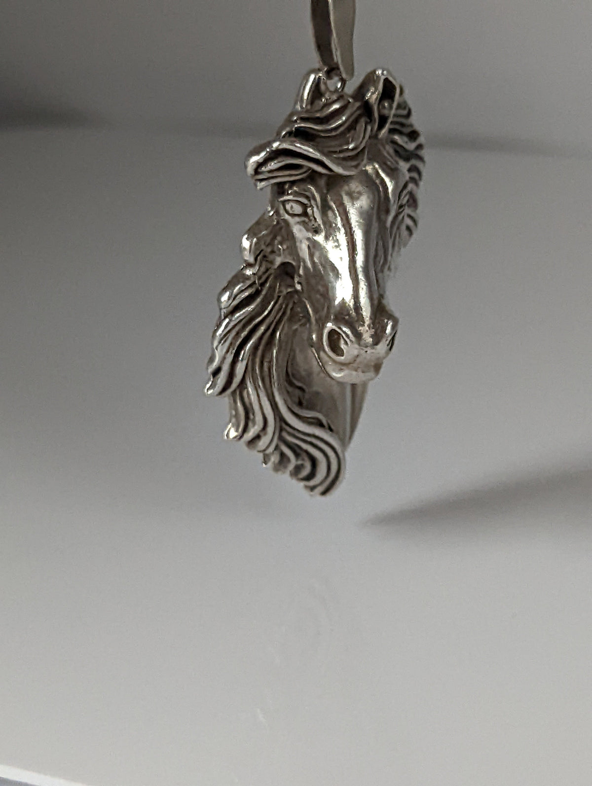 Silver Steed Signature Horse head Pendant