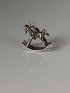 Silver Steed Rocking Horse Silver Pendant