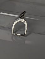 Silver Steed Stirrup Silver Pendant
