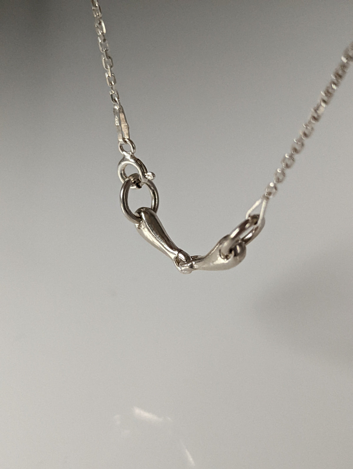Silver Steed Snaffle Necklace