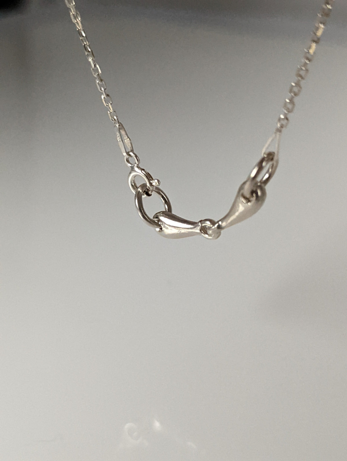 Silver Steed Snaffle Necklace