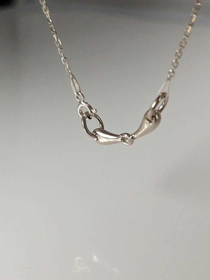 Silver Steed Snaffle Necklace
