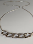Silver Steed Chain Link Necklace