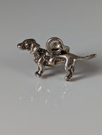 Silver Steed Dachshund Silver Pendant