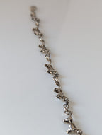 Silver Steed Dachshund Silver Bracelet