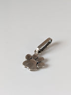 Silver Steed Paw Print Silver Pendant
