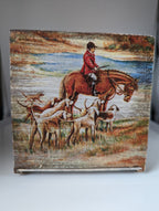 Silver Steed Tissue Boxes