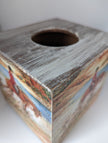 Silver Steed Tissue Boxes
