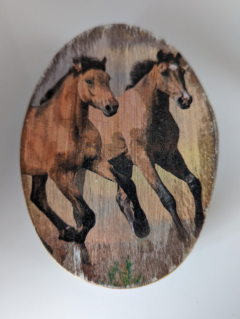 Silver Steed Jewellery Oval Boxes