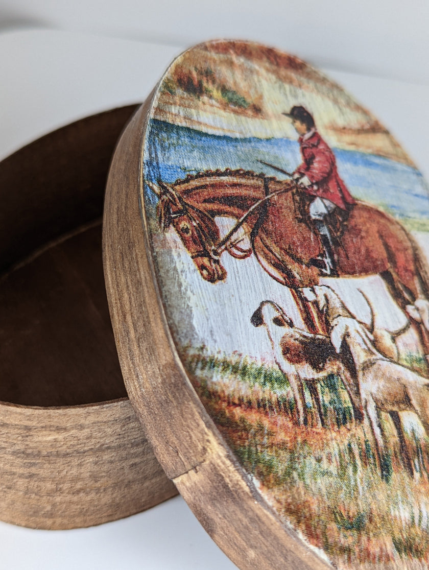 Silver Steed Jewellery Oval Boxes