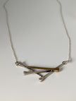 Silver Steed Elegant Hoof Nails Necklace