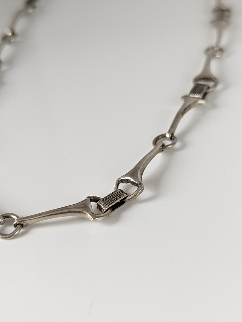Silver Steed All About Snaffle 1 Necklace