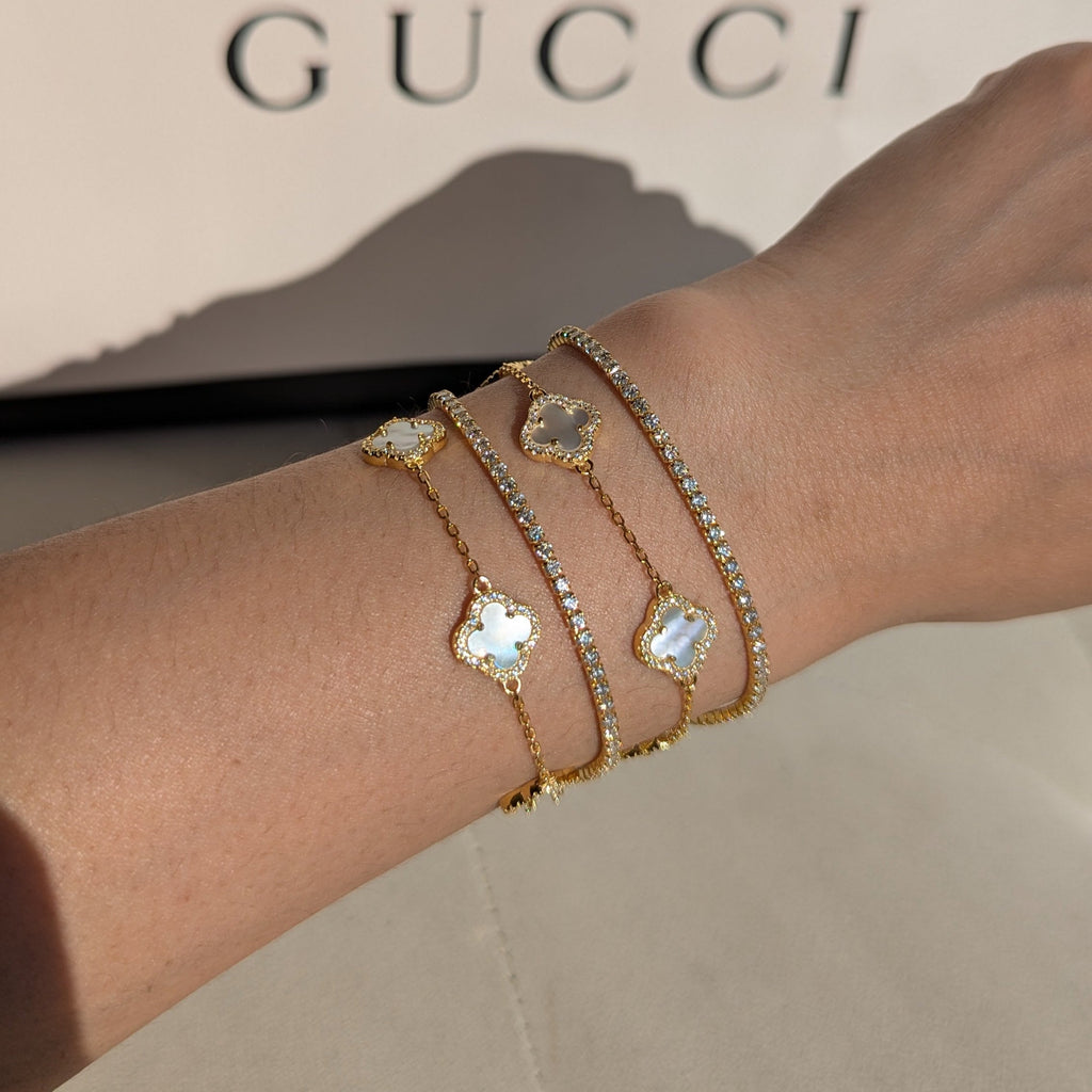 18k Gold 2mm Tennis bracelet