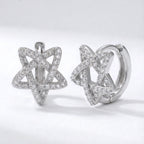 Paloma Star Huggie Hoops | 925 Sterling Silver