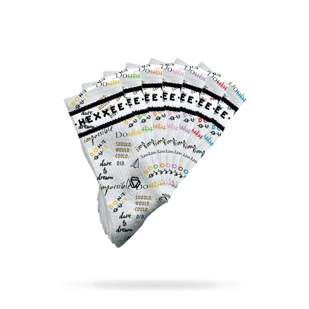 Positive Vibes 2Lines Padel Socks