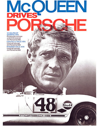 Drives Porsche Wall Art