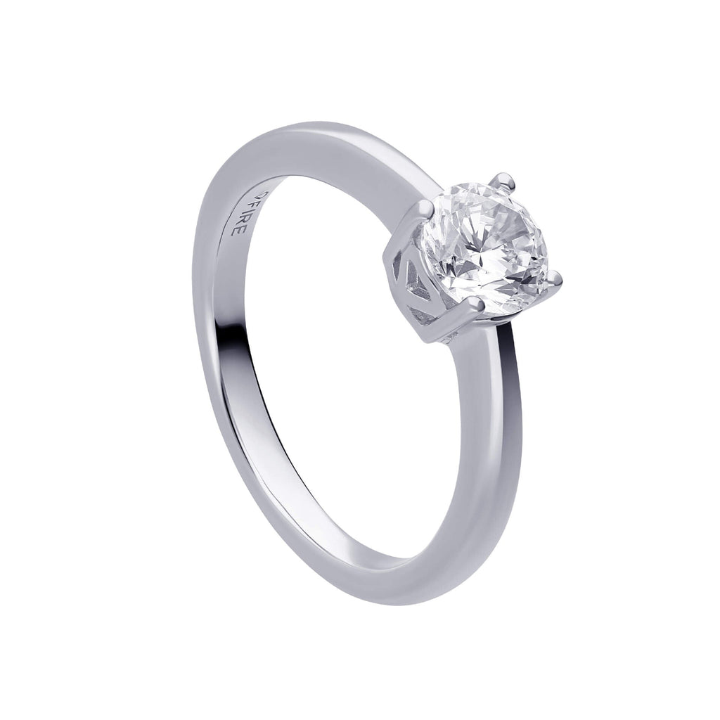 Diamonfire Four Claw Carat Ring