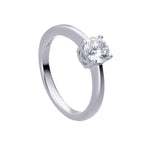 Diamonfire Four Claw Carat Ring