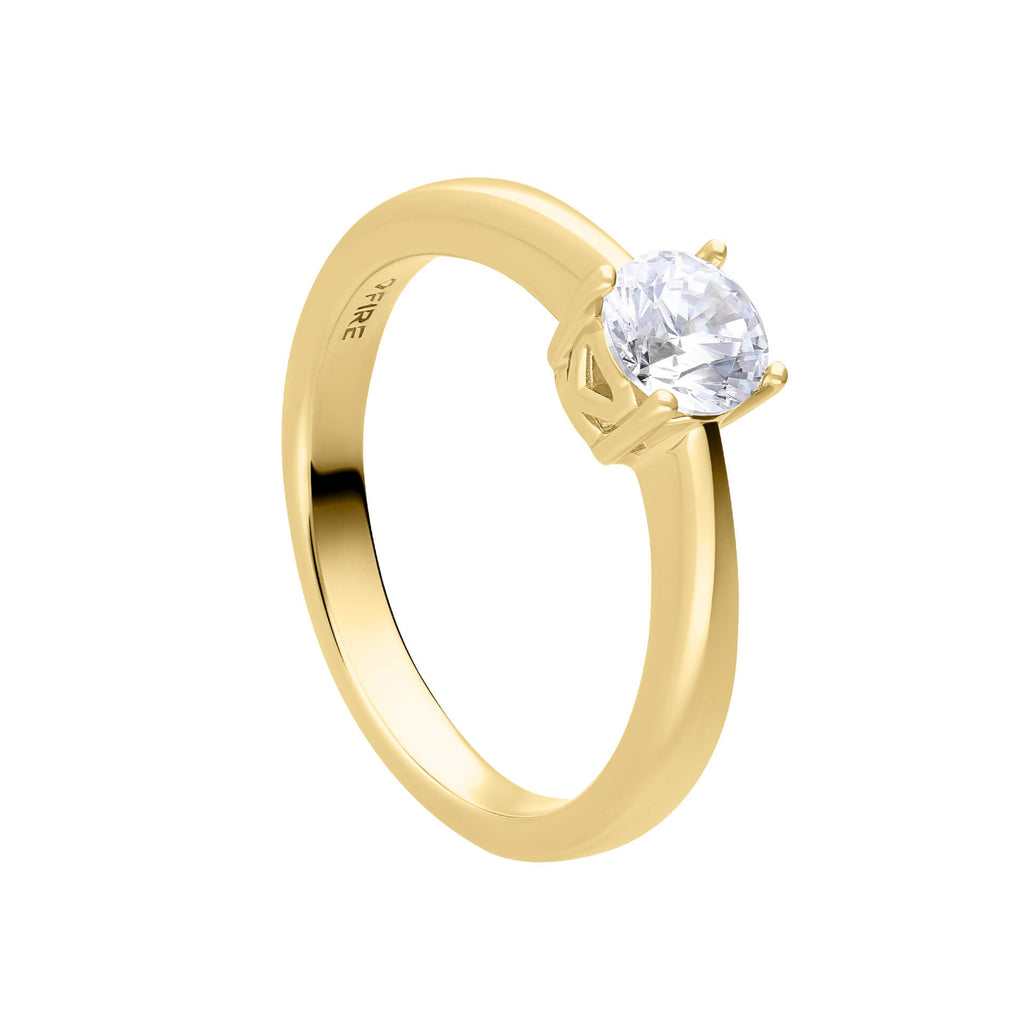 Diamonfire Four Claw Carat Ring