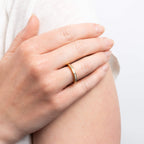Diamonfire Channel Set Half Eternity Ring