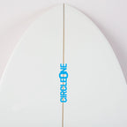 7ft 6 Razor Round Tail Mini Mal Surfboard in Matt Finish (FINS Included)