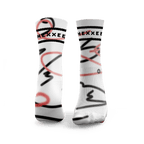 Squiggle Lines Padel Socks