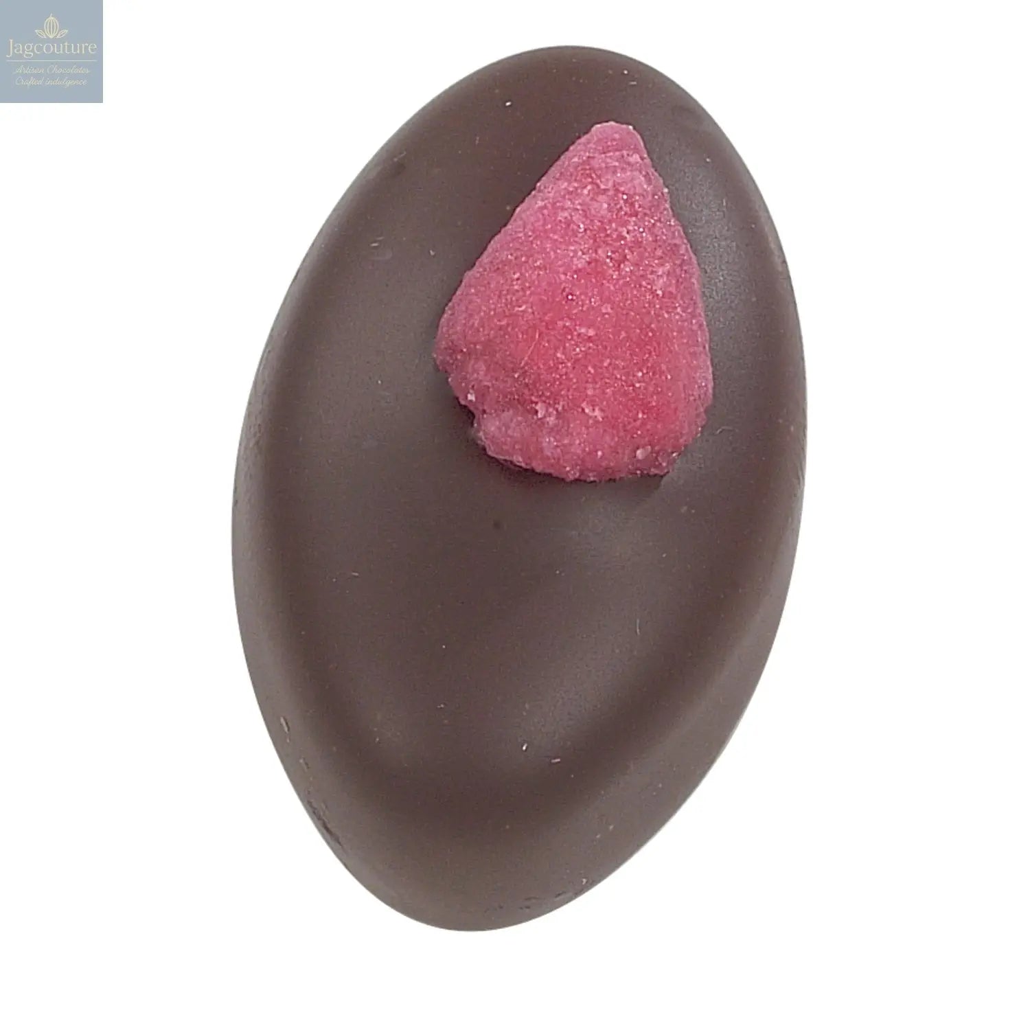 Rose fondant cream - enrobed in dark chocolate with rose flavoured piece 10g