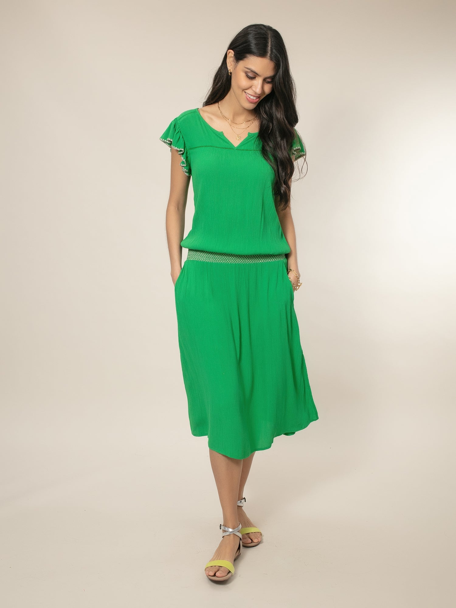 Rumba Dress - Green