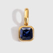 Octagon Birthstone Charms