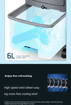 Haier Air Conditioner Fan Cooling Fan Humidification Refrigeration Bladeless Fan Household Air Conditioner Small Air Conditioner