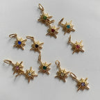 Star Shiny Birthstone Charms