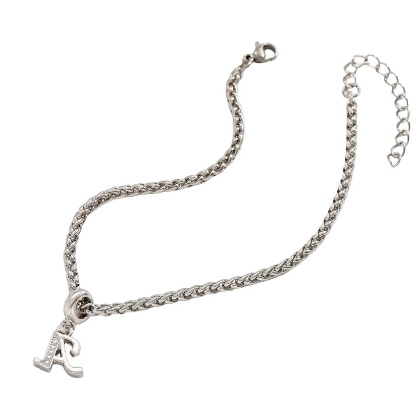 Initial Charm Bracelet – Gold & Silver