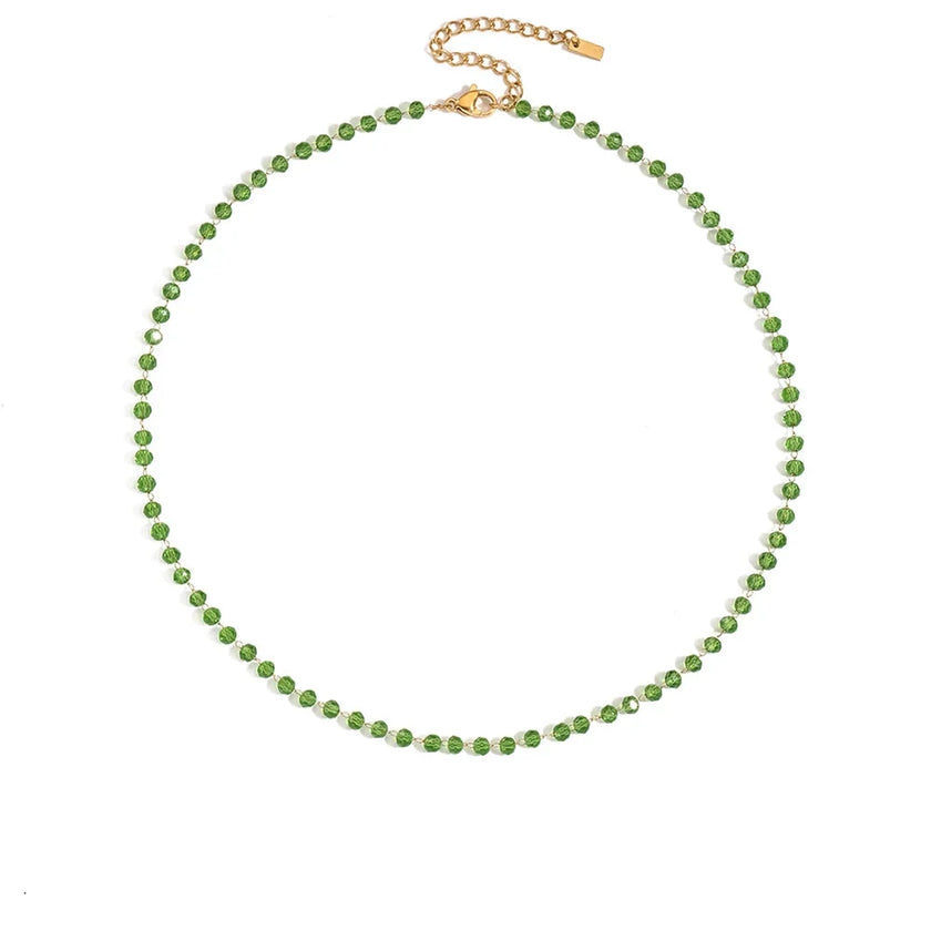 Crystal Beads Necklaces