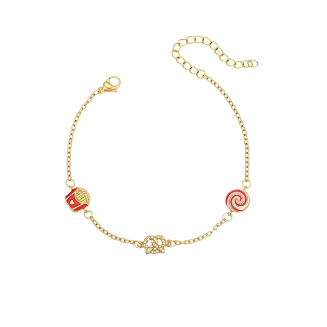 Cute Heart Charm Bracelet