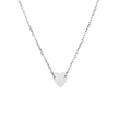 Heart Pendant Necklace - Gold & Silver