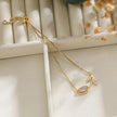 Cute Tulip Bracelet - Pink & White