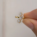 18K Gold Plated Star Ear Cuff