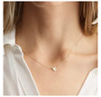 Heart Pendant Necklace - Gold & Silver