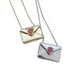 Envelope Heart Necklace