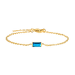 Square Birthstone Bracelet