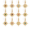 Star Shiny Birthstone Charms