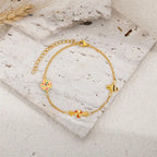 Cute Donut Charm Bracelet