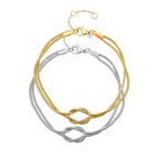 Snake Chain Knot Bracelet