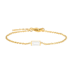 Square Birthstone Bracelet