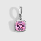 Octagon Birthstone Charms