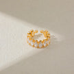 Bague en zircone taille marquise