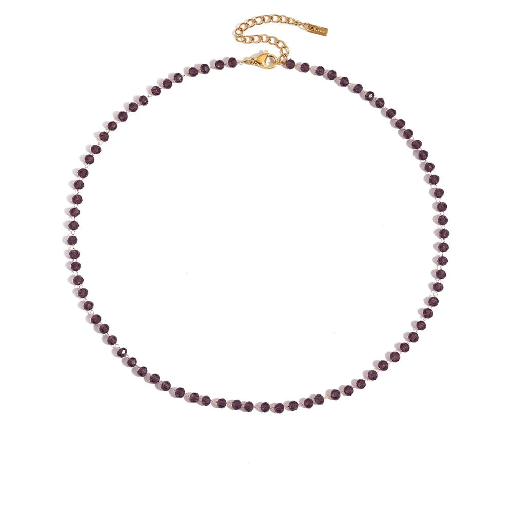 Crystal Beads Necklaces