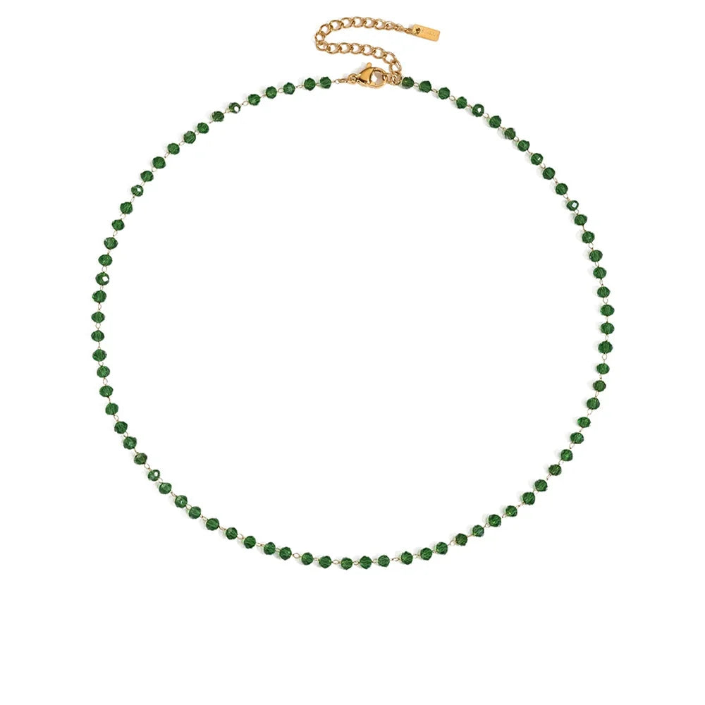 Crystal Beads Necklaces